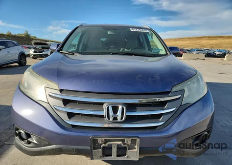 2013 Honda Cr-V Exl from USA, damaged, VIN 2HKRM4H71DH686871